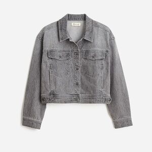 NWT madewell dropped denim jacket